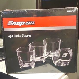 4pk rocks glasses snap on edition
